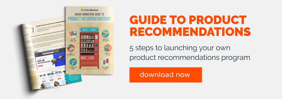 Download your guide to product recommendations